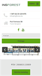 Mobile Screenshot of ingforest.ba